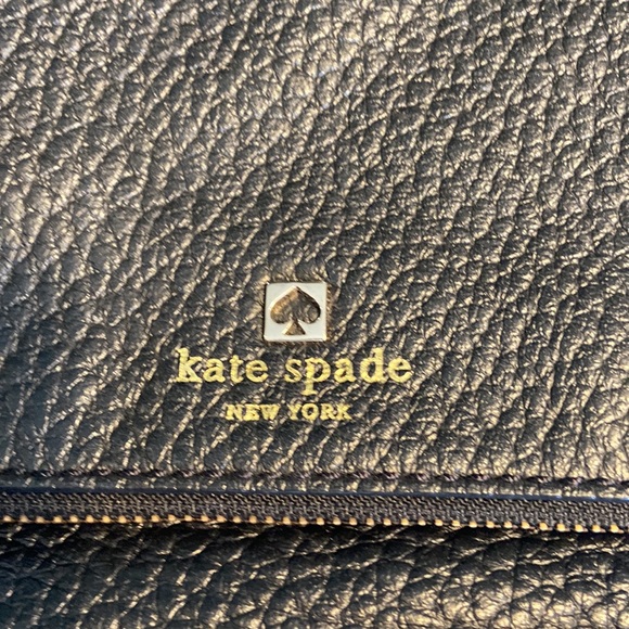 Kate spade large black cross body bag - Picture 2 of 6